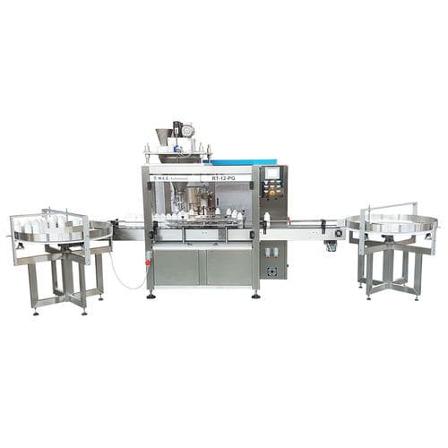 Riempitrice chiuditrice automatica - RT-12-PG - M.C.Z. AUTOMAZIONI - per polveri / volumetrica / ponderale