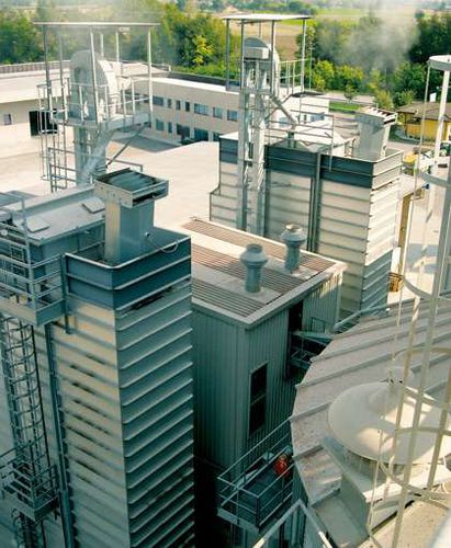 Essiccatoio per sementi ad aria calda - DRY-MX grain series  - MULMIX - per grano / in acciaio inossidabile