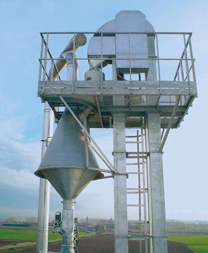 Separatore per cereali - PA - MULMIX - ad aria / inerziale / conico