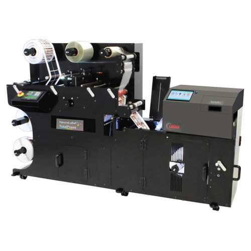 Macchina da stampa a getto di inchiostro UV - DLP-2100 - NEURALABEL - per etichette / a colori / in linea