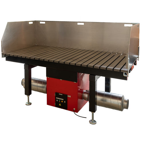 Tavola da molatura e saldatura aspirante - FÖRSTER welding systems GmbH