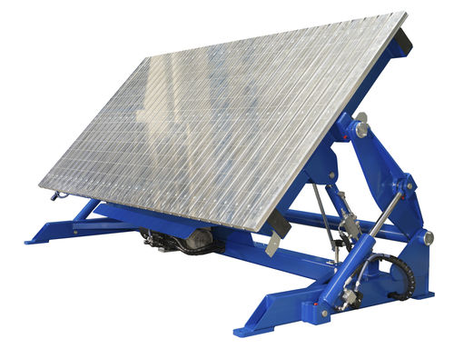 Tavolo per saldatura elevatrice - FÖRSTER welding systems GmbH - inclinabile