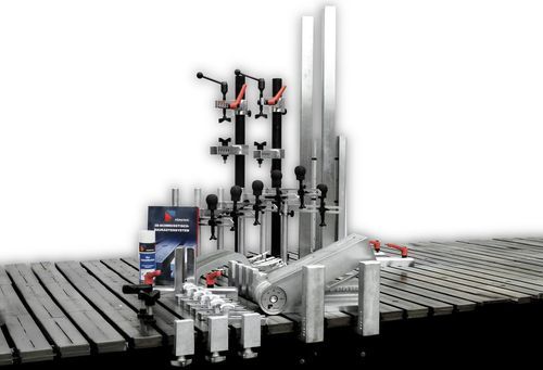Kit di serraggio meccanico - Set 4 - FÖRSTER welding systems GmbH - per scanalatura a T / per saldatura / in acciaio inossidabile