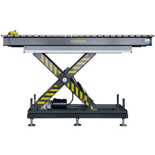 Tavolo per saldatura elevatrice - FÖRSTER welding systems GmbH - in ghisa / in alluminio / in lega di rame