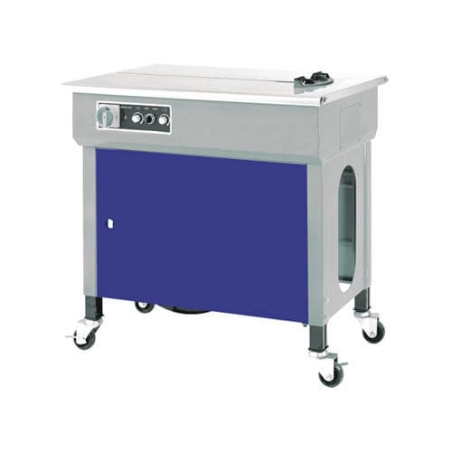 Reggiatrice semiautomatica - SM 501 - OMSTRAP - per pacchetti / per nastri in polipropilene / 220 V monofase