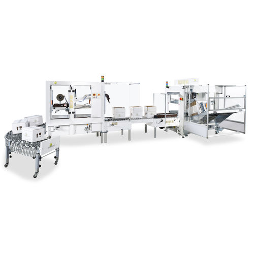 Formatrice/chiuditrice di cartoni automatica - GOLDSYSTEM 4.0 - MARCHETTI PACKAGING S.r.l. - nastro adesivo