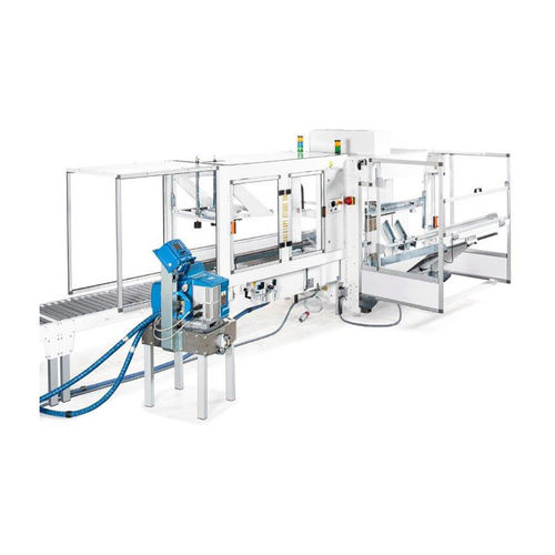 Sigillatrice di cartoni / casse automatica - GOLDTAPE 50BL HM-50BL HM XL - MARCHETTI PACKAGING S.r.l. - a colla termofusibile