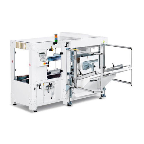 Formatrice di scatole automatica - GOLDFLEX - MARCHETTI PACKAGING S.r.l. - a colla termofusibile / nastro adesivo / a grande cadenza