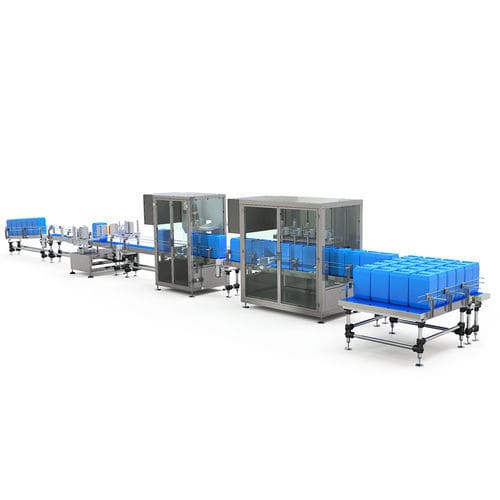 Macchina di riempimento e tappatura per bottiglie - AURIGA - ALSYSTEMS - per applicazioni farmaceutiche