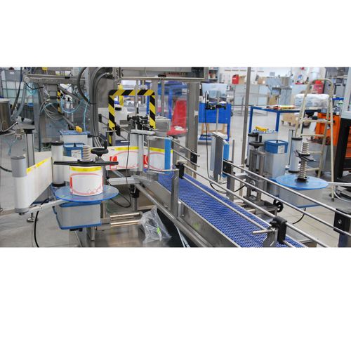 Macchina di etichettatura per etichette adesive - ALSYSTEMS - automatica / per imballaggi / per l'industria farmaceutica