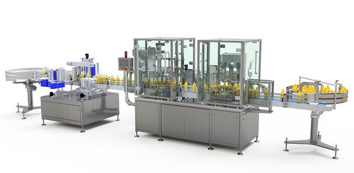 Macchina di riempimento e tappatura per bottiglie - GEMINI - ALSYSTEMS - per applicazioni farmaceutiche / per l'industria cosmetica