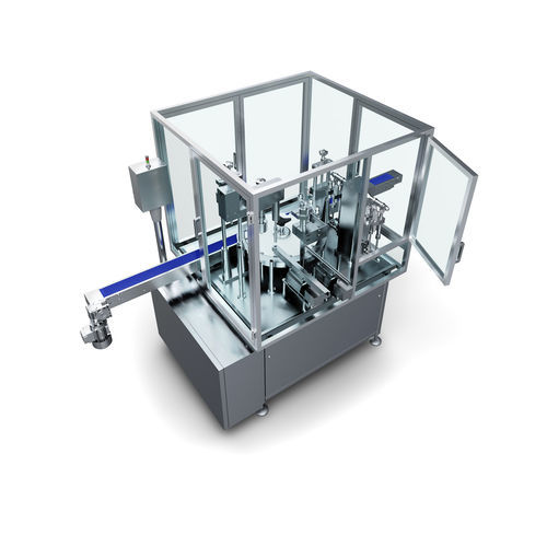Riempitrice chiuditrice automatica - PEGASUS - ALSYSTEMS - per siringhe / rotativa / volumetrica