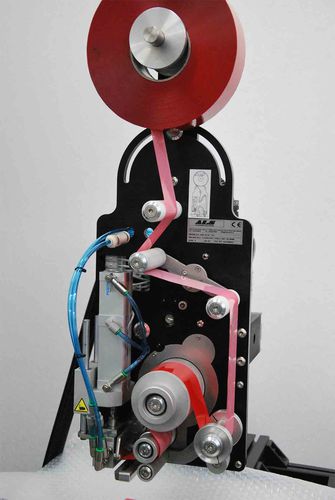 Applicatore di etichette automatico - ALSYSTEMS - per etichette adesive