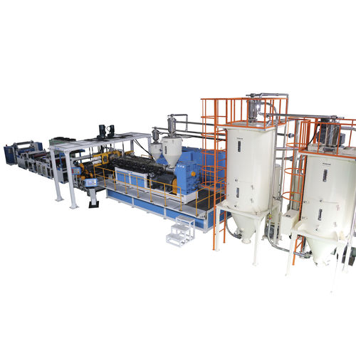 Linea di estrusione multistrato - GW120-GF1200 - GPM Machinery (Shanghai) - di lastre / per termoplastici / per PET