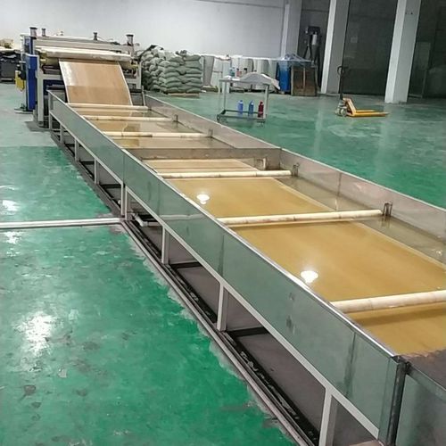 Linea di estrusione film cast - GW80-LVT/SPC - GPM Machinery (Shanghai) - per termoplastici / per impermeabilizzazioni