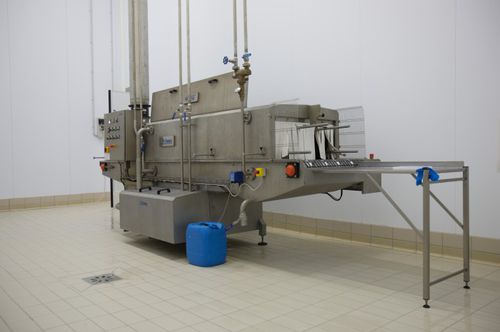 Tunnel di lavaggio per utensili - PRIAMO FOOD TECHNOLOGIES - di risciacquo / automatico / con essiccamento