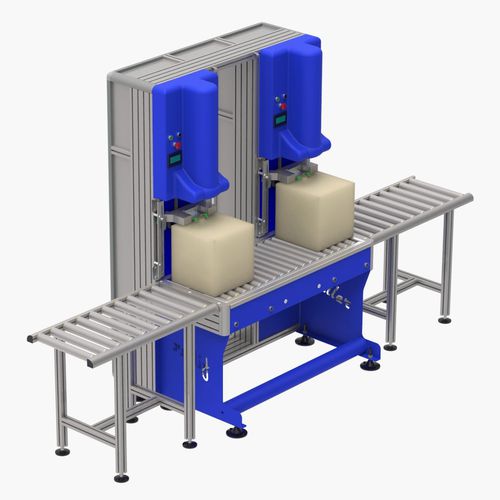 Riempitrice semiautomatica - SIMPLICITA® - RAVIZZA PACKAGING - per barattoli e vasetti / per liquido / per l'industria agroalimentare