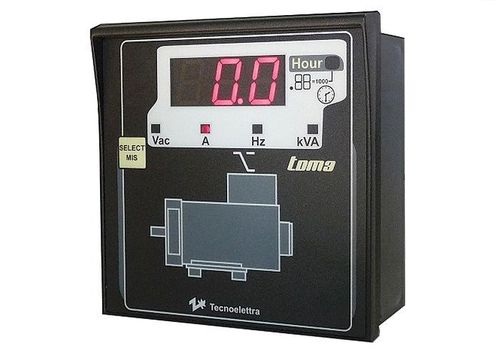 Multimetro digitale - TDM3 - Tecnoelettra - montato su pannello / industriale