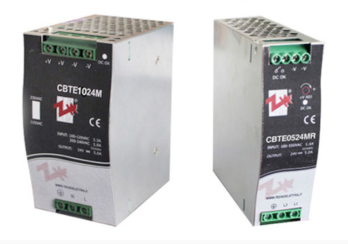 Caricabatteria su guida DIN - 1570403M - Tecnoelettra - automatica