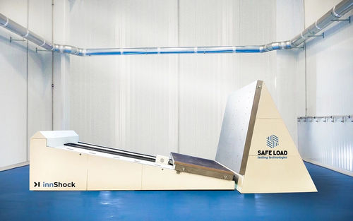 Macchina per prova d'urto - innShock - SAFE LOAD TESTING TECHNOLOGIES - automatica / per imballaggi / idraulica