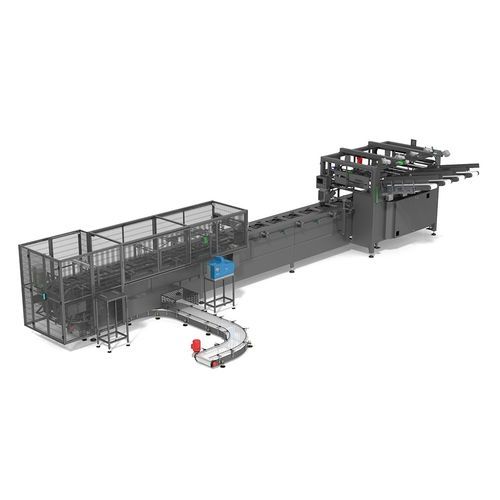 Linea di imballaggio per l'industria agroalimentare - CPA600 - BELLINI & MEDA - per imballaggio di prodotti alimentari / per prodotti alimentari / automatica