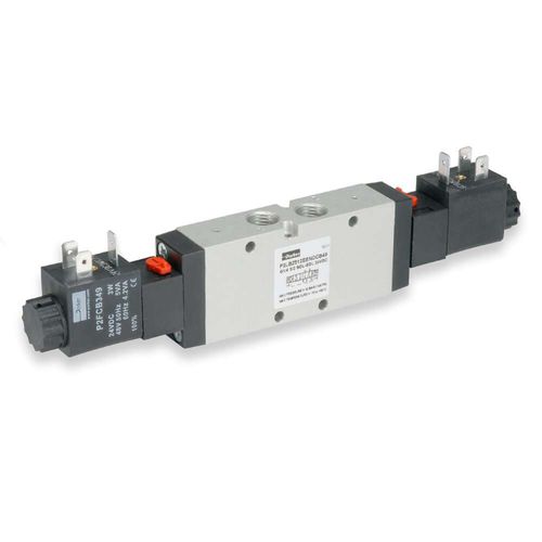 Elettrovalvola a comando assistito - VIKING LITE  - Parker Pneumatic Division Europe - a 5 vie / aria / compatta