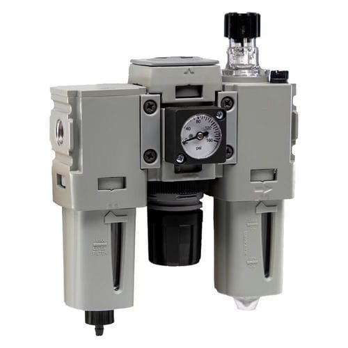 Filtro regolatore lubrificatore per aria compressa - P33CA   - Parker Pneumatic Division Europe - ad aria / a olio / ad acqua