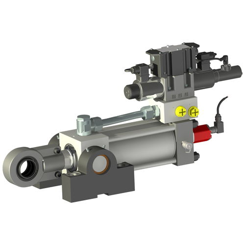 Servo-cilindro elettroidraulico - CMB S.r.l. Cilindri oleodinamici - a doppio effetto / con sensore in opzione