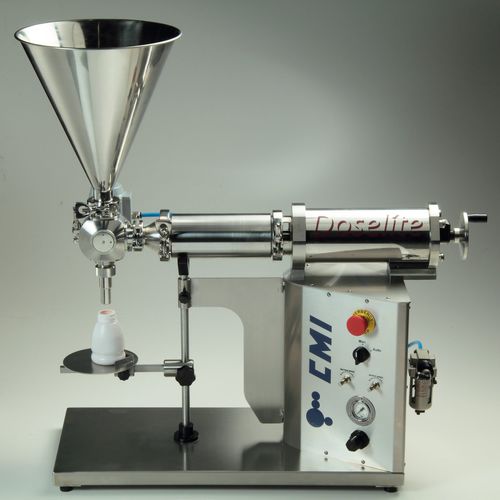 Dosatore per liquidi ad alta viscosità - DOSELITE - CMI INDUSTRIE - volumetrico / per l'industria cosmetica / semiautomatico