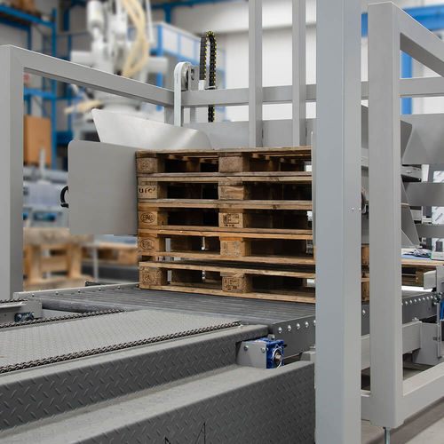 Pallettizzatore robotizzato - TRON - DM PACK - per movimentazione / per cartoni / di posizionamento