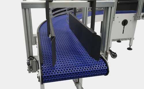 Nastro trasportatore modulare - DM PACK - in plastica / in tela / industriale