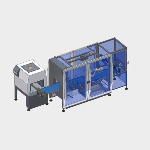 Linea di imballaggio per casse - DM PACK - per tessili / automatica