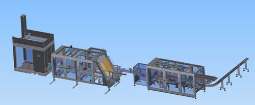 Linea di imballaggio per prodotti alimentari - DM PACK - automatica