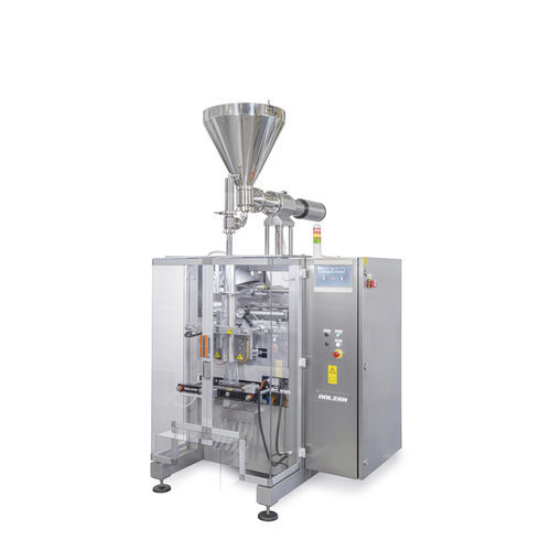 Confezionatrice verticale - D-50 series - DOLZAN IMPIANTI - flow-pack / automatica / per l'industria chimica