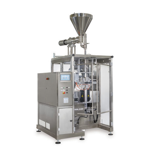 Confezionatrice verticale - D-DOY - DOLZAN IMPIANTI - flow-pack / automatica / per l'industria chimica