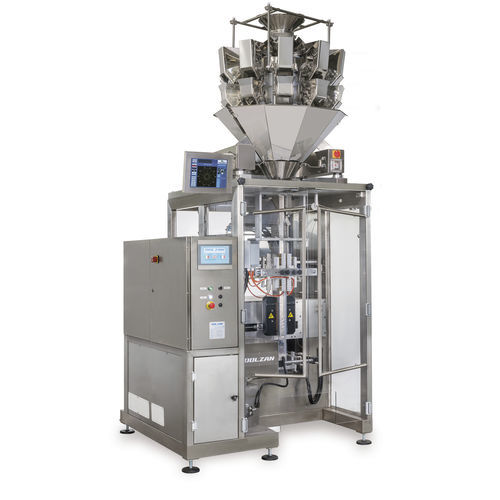 Confezionatrice con pesatrice multitesta - D-DOY - DOLZAN IMPIANTI - verticale / flow-pack / automatica