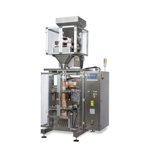 Confezionatrice con dosatore volumetrico - D series - DOLZAN IMPIANTI - inclinata / flow-pack / automatica
