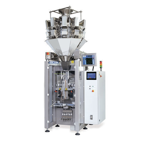 Confezionatrice con pesatrice multitesta - D series  - DOLZAN IMPIANTI - verticale / flow-pack / automatica