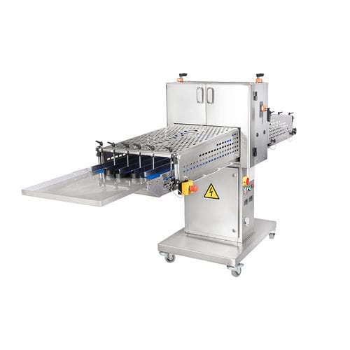 Taglierina per pane industriale automatica - BDP-2D series - DOVAINA UAB - semiautomatica / con disco di taglio / orizzontale
