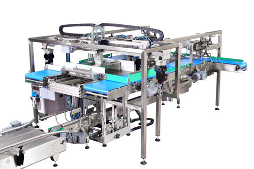 Sistema di carico semiautomatico - DOVAINA UAB - automatizzato / per l'industria agroalimentare
