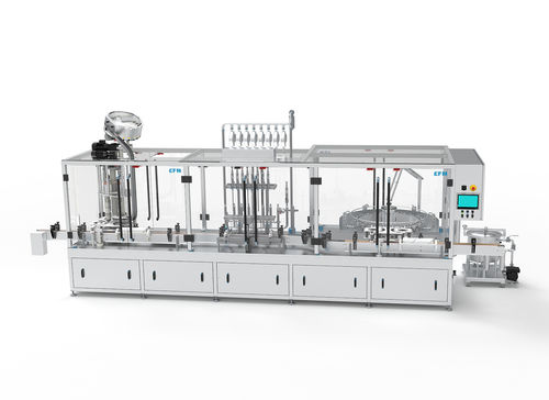 Sciacquatrice riempitrice chiuditrice per capsula Twist - Triblock - EFM MACHINERY - automatica / a pistone