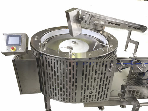 Alimentatore centrifugo - ELCAT FOOD TECHNOLOGY - per macchine / per carne / di vassoi