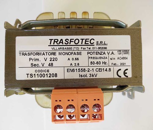Trasformatore monofase - TS11001208 - ELMITI - di corrente / incapsulato / per applicazioni industriali