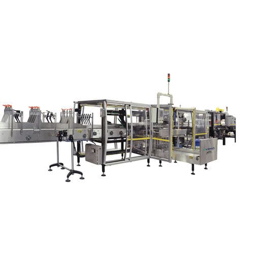 Incartonatrice invaschettatrice avvolgitrici - PC-3500/4500 - FISCHBEIN - automatica / in bottiglia / di lattine per prodotti alimentari