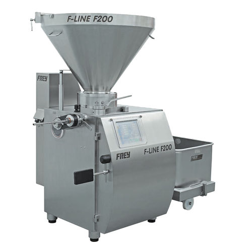 Insaccatrice sottovuoto idraulica - F-LINE F200 series - FREY MASCHINENBAU - in continuo / di grande precisione / per salsicce