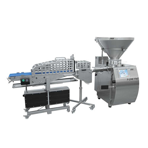 Linea di produzione di carne tritata con porzionatura - CLPS 320 - FREY MASCHINENBAU - di taglio