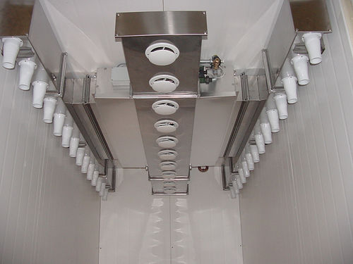 Sistema di asciugatura ad aria calda - AF  - FRIGO IMPIANTI - centrifugo / continuo / per l'industria agroalimentare