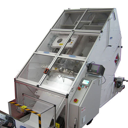 Confezionatrice verticale - GFT400A - G.F.T. AUTOMAZIONI - flow-pack / controllata da PLC / per l'industria agroalimentare