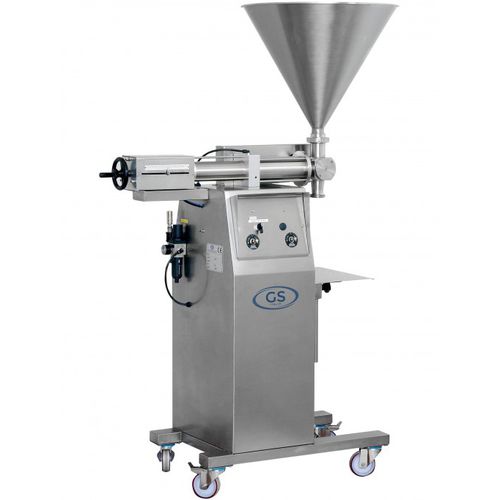 Riempitrice manuale - G.S. ITALIA - per barattoli e vasetti / per prodotti pastosi / per liquido