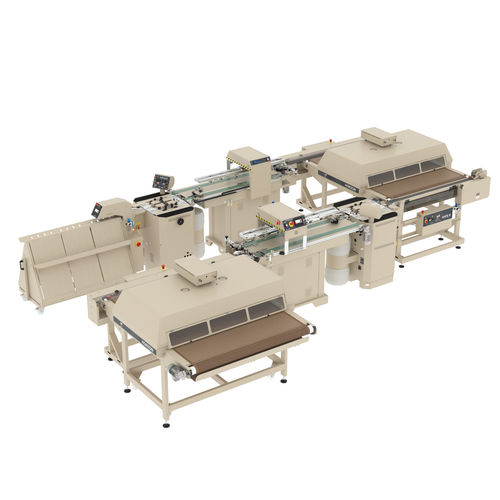 Linea di finissaggio tessile per tessuti tecnici - TECNO SYSTEM 100 2 R - GALLI - lucidatrice